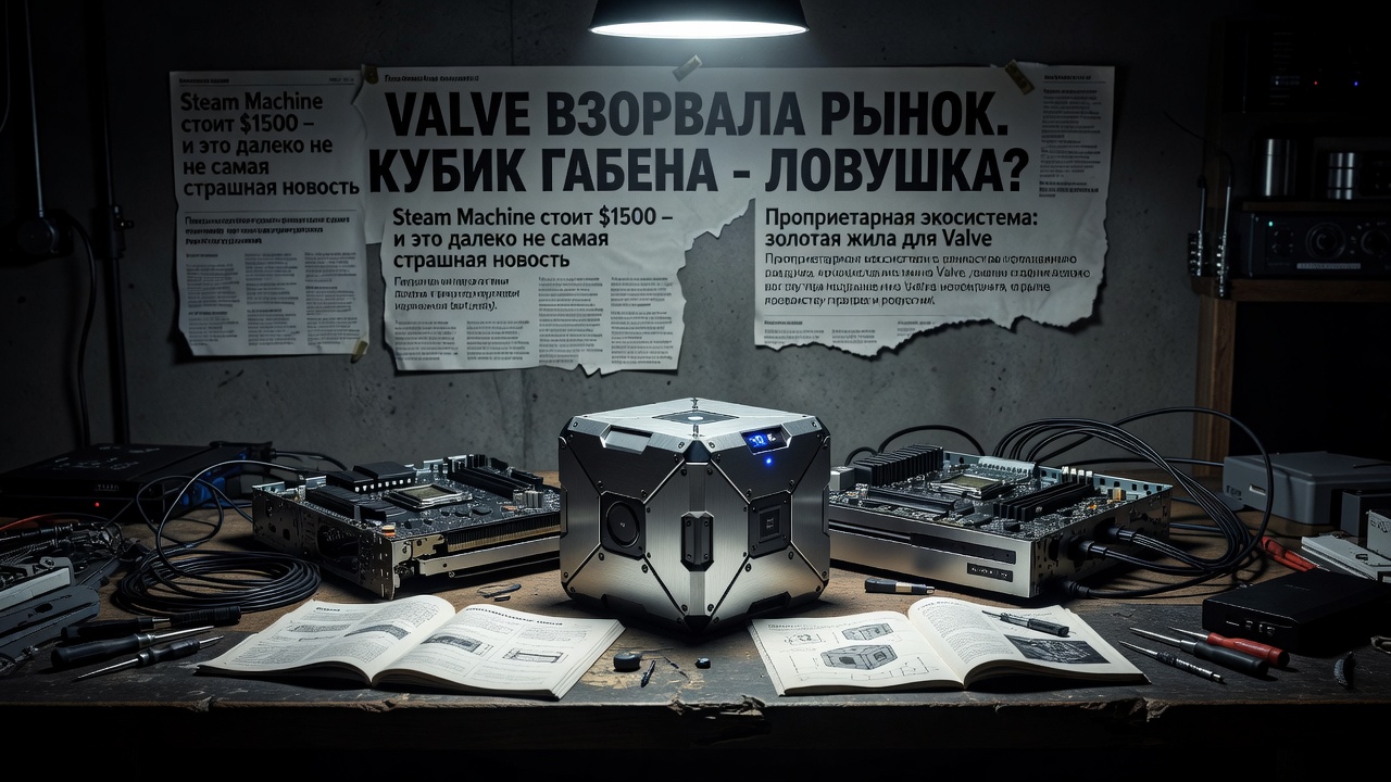 Valve взорвала рынок. Кубик Габена - ловушка?
