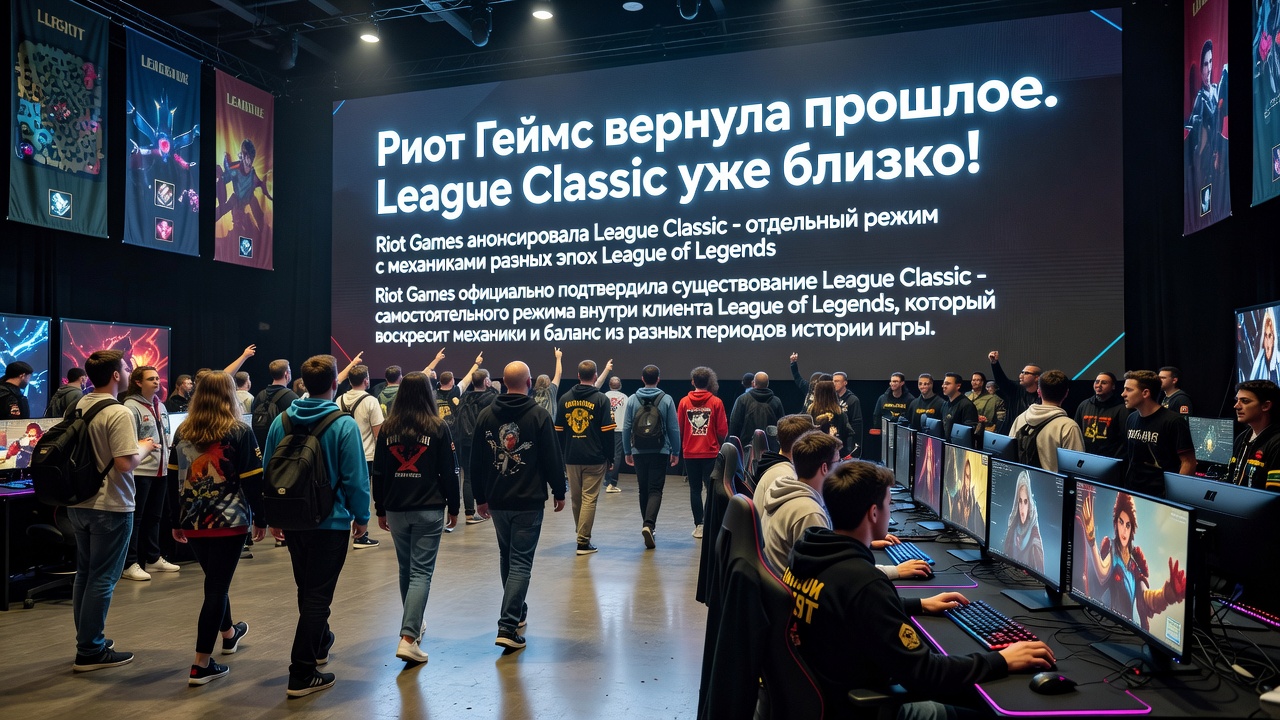 Riot Games вернула прошлое. League Classic уже близко!