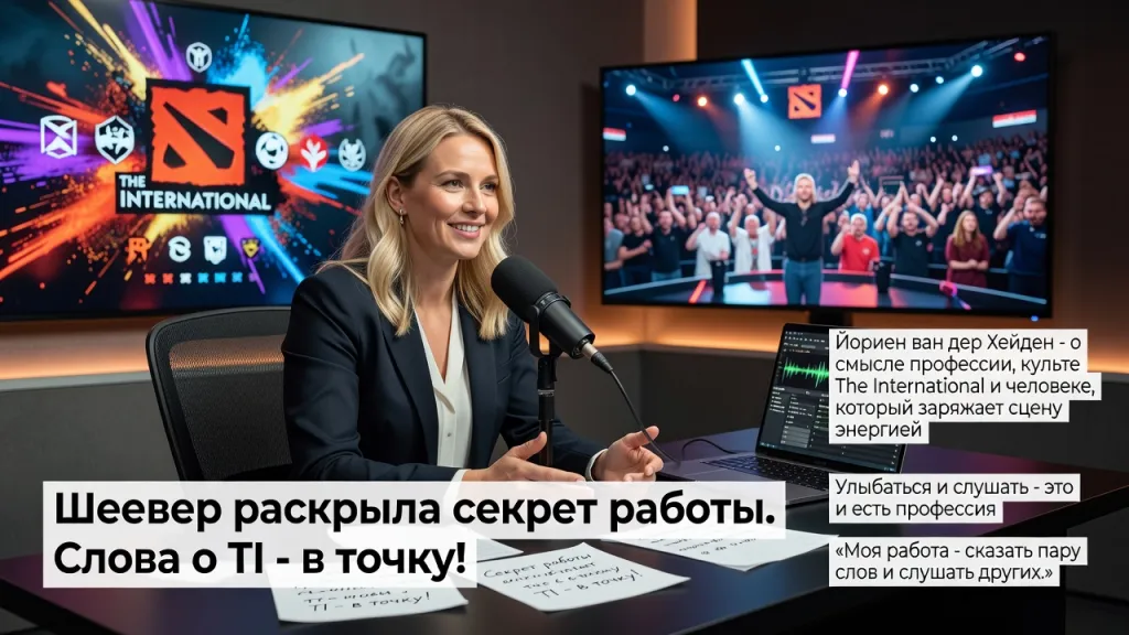 Sheever раскрыла секрет работы. Слова о TI - в точку!